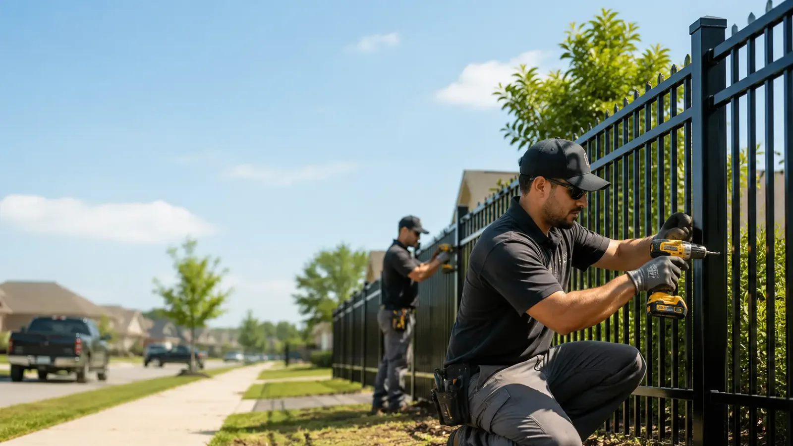 Metal Fence Installation in Mathews, VA